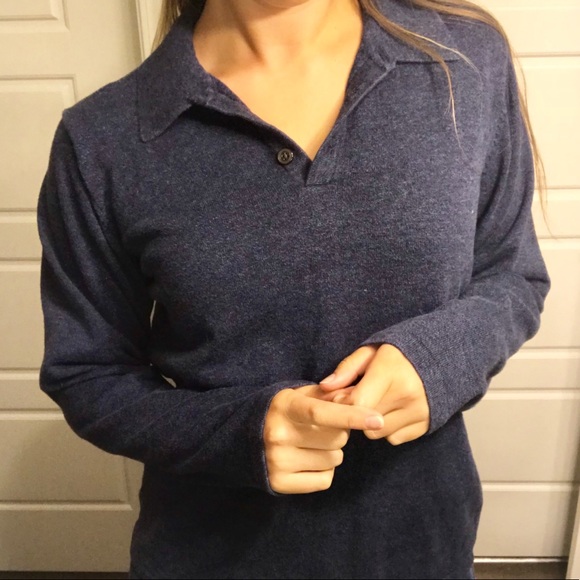 Eddie Bauer Tops - Eddie Bauer collared Henley